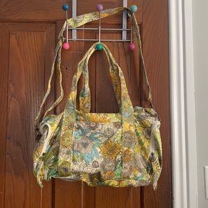 Boho sunflower bag